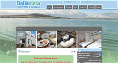 Desktop Screenshot of bellavistaorkney.co.uk
